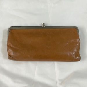 Hobo International Lauren Clutch Wallet, Brown Leather